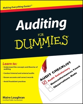 Auditing For Dummies - M Loughran