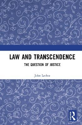 Law and Transcendence - John Lechte