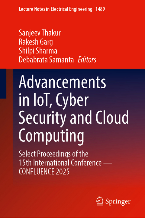 Advancements in IoT, Cyber Security and Cloud Computing - 