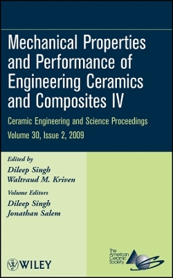 Mechanical Properties and Performance of ng Ceramics and Composites IV - 