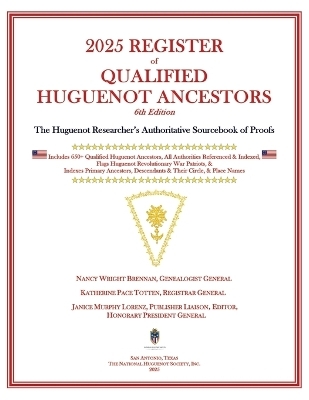 2025 Register of Qualified Huguenot Ancestors