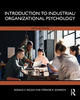 Introduction to Industrial/Organizational Psychology - Riggio, Ronald E.; Johnson, Stefanie K