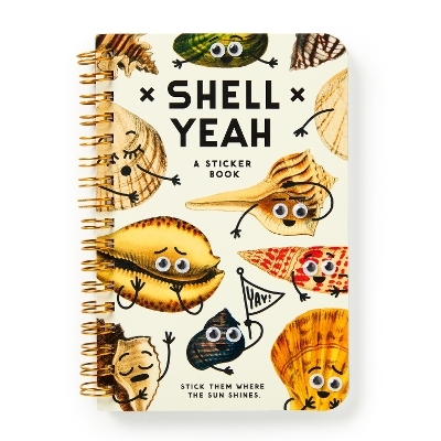 Shell Yeah Sticker Book - Brass Brass Monkey