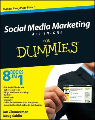 Social Media Marketing All&ndash;in&ndash;One For Dummies O&ndash;Bk -  Zimmerman