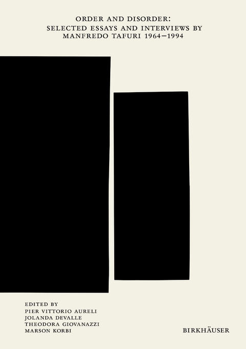 Order and Disorder - 