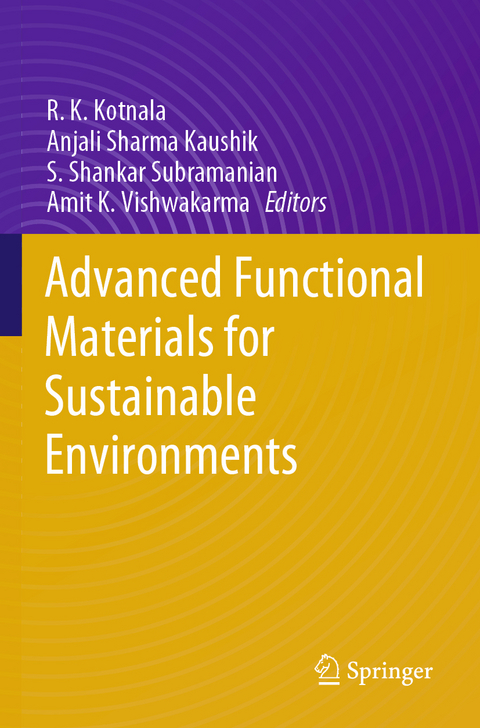 Advanced Functional Materials for Sustainable Environments - 