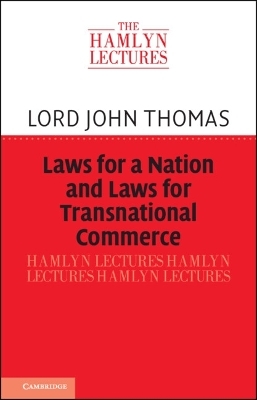 Laws for a Nation and Laws for Transnational Commerce