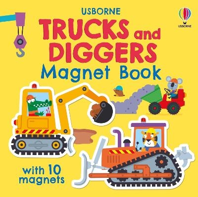 Trucks and Diggers Magnet Book - Kristie Pickersgill