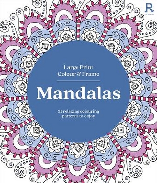 Large Print Colour & Frame - Mandalas