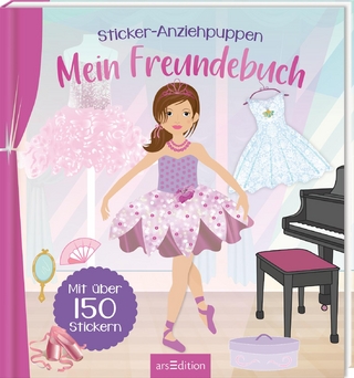Sticker-Anziehpuppen – Mein Freundebuch (Ballerina)