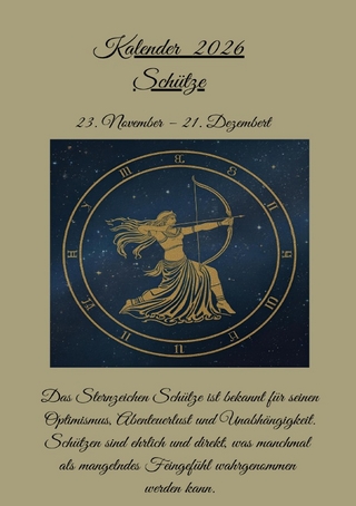Sternzeichen Schütze Kalender 2026