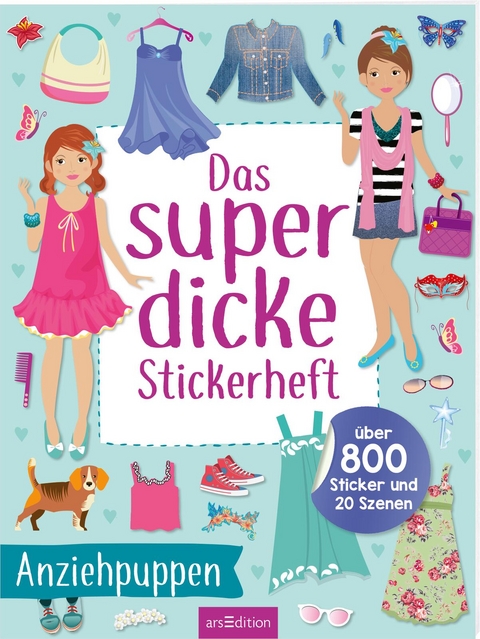Das superdicke Stickerheft &ndash; Anziehpuppen