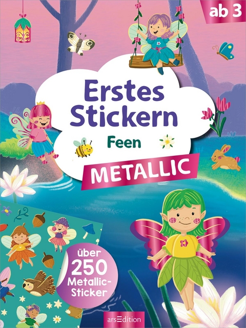 Erstes Stickern Metallic &ndash; Feen