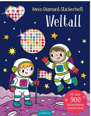 Mein Diamant-Stickerheft – Weltall