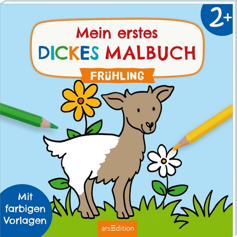 Mein erstes dickes Malbuch ab 2 &ndash; Fr&uuml;hling
