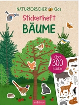 Naturforscher-Kids &ndash; Stickerheft B&auml;ume