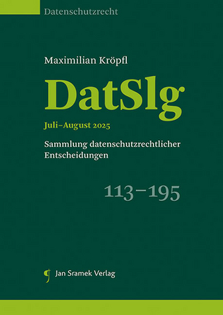 Sammlung datenschutzrechtlicher Entscheidungen (DatSlg)