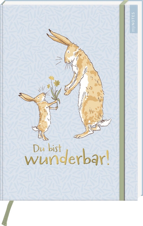 myNOTES Papeterie: Weißt du eigentlich, wie lieb ich dich hab? Notizbuch A4