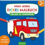 Mein erstes dickes Malbuch ab 2 &ndash; Polizei & Feuerwehr