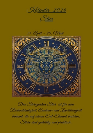 Sternzeichen Stier Kalender 2026