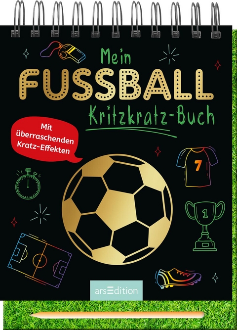 Mein Fu&szlig;ball-Kritzkratz-Buch