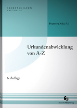 Urkundenabwicklung von A-Z - Ziba-Ali, Pranvera