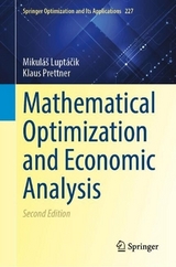 Mathematical Optimization and Economic Analysis - Luptáčik, Mikuláš; Prettner, Klaus