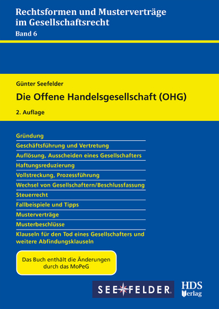 Die Offene Handelsgesellschaft (OHG)