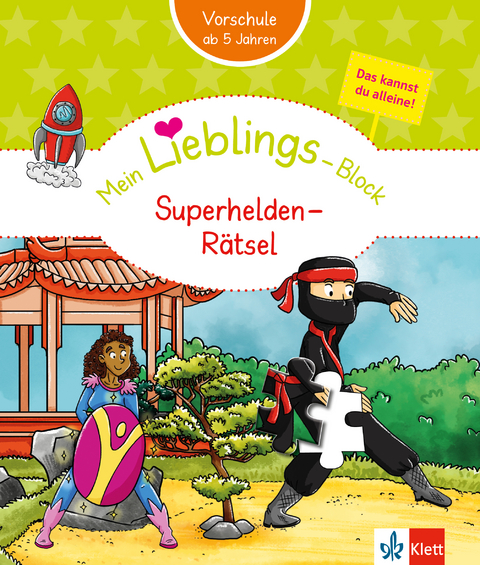 Klett Mein Lieblings-Block: Superhelden-R&auml;tsel