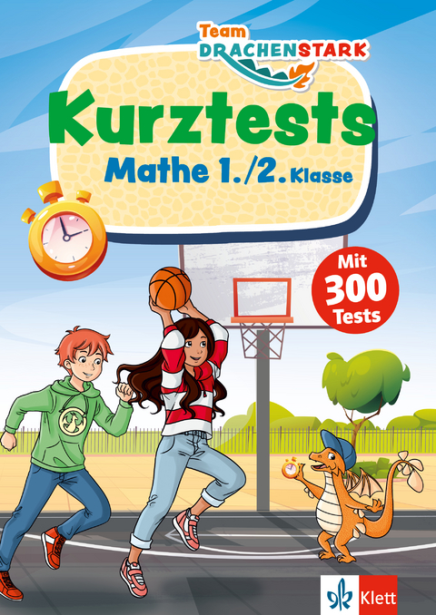 Klett Team Drachenstark: Kurztests Mathe 1./2. Klasse