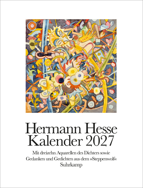 Hermann Hesse Kalender 2027 - Hermann Hesse