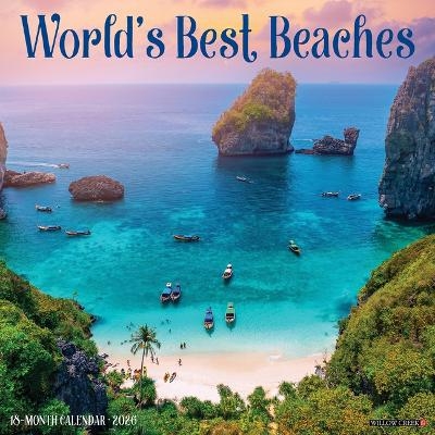 World's Best Beaches 12 X 12 Wall Calendar -  Willow Creek Press