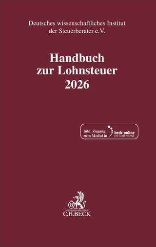 Handbuch zur Lohnsteuer 2026. LSt 2026