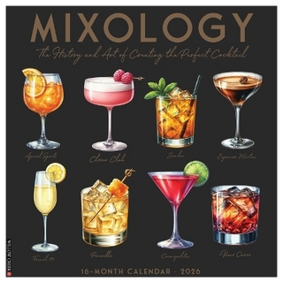 Mixology 12 X 12 Wall Calendar