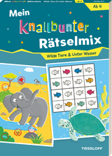 Mein knallbunter R&auml;tselmix. Wilde Tiere & Unter Wasser