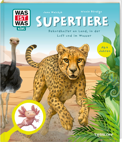 WAS IST WAS Kids Supertiere. Rekordhalter an Land, in der Luft und im Wasser - Nicole R&ouml;ndigs