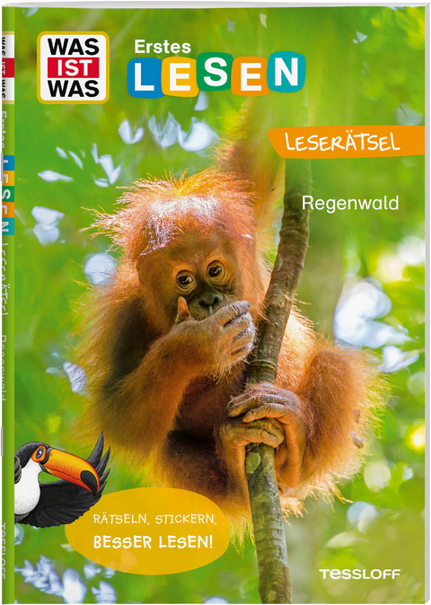 WAS IST WAS Erstes Lesen. Leserätsel Regenwald - Waltraud Grill