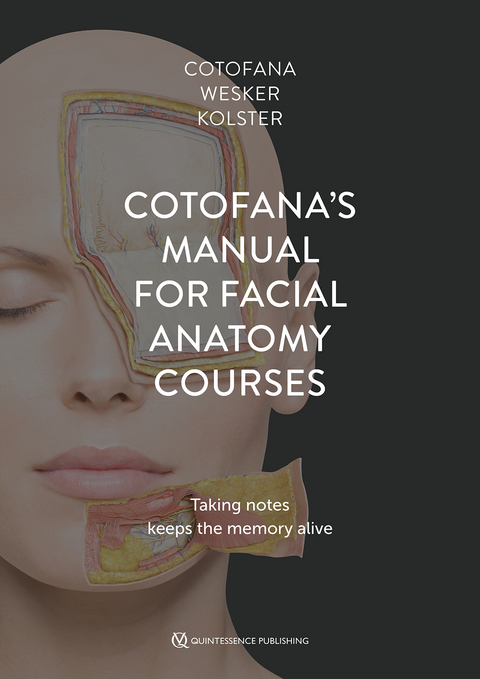 Cotofana's Manual for Facial Anatomy Courses - Sebastian Cotofana, Karl H. Wesker, Bernard C. Kolster