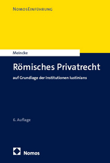 Römisches Privatrecht - Jens Peter Meincke