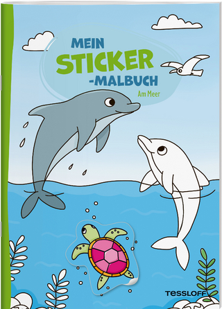 Mein Sticker-Malbuch. Am Meer