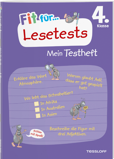 Fit f&uuml;r Lesetests 4. Klasse. Mein Testheft - Julia Meyer