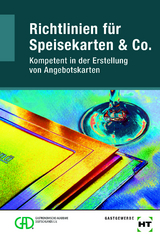 Richtlinien für Speisekarten & Co. - Wefers, Heinz-Peter