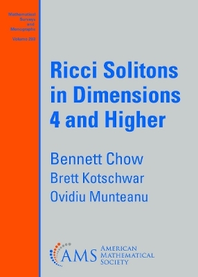 Ricci Solitons in Dimensions $4$ and Higher - Bennett Chow, Brett Kotschwar, Ovidiu Munteanu