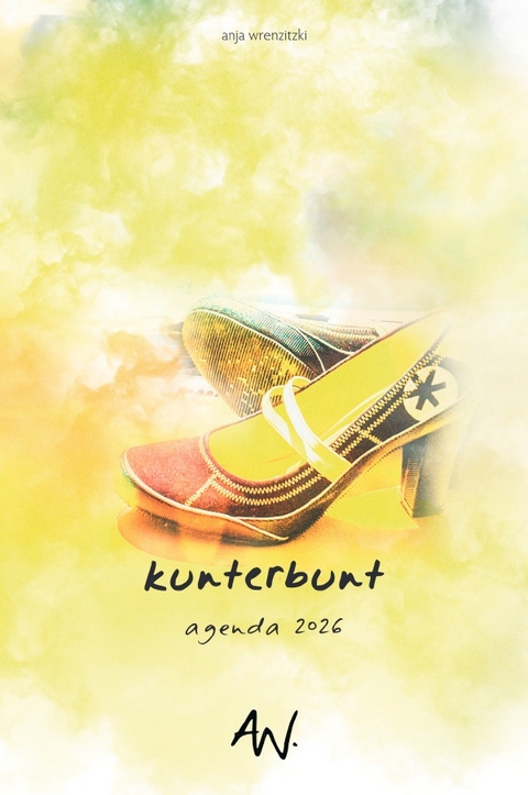 Kalenderbuchreihe "AGENDA" / kunterbunt 2026 (Hardcover) - Anja Wrenzitzki