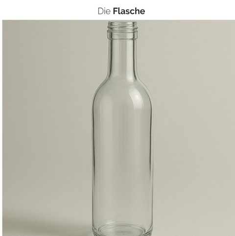 Das Wesentliche / Die Flasche - Michel Hübner