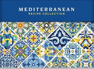 Mediterranean Recipe Card Collection Tin 72 Recipe Cards + 28 Blank Recipe Cards to Write Your Own Recipes + 5 Tabbed Section