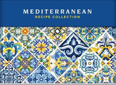 Mediterranean Recipe Card Collection Tin 72 Recipe Cards + 28 Blank Recipe Cards to Write Your Own Recipes + 5 Tabbed Section -  Publications International Ltd