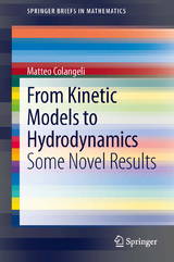 From Kinetic Models to Hydrodynamics - Matteo Colangeli