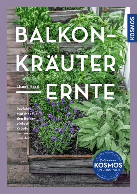Balkon-Kr&auml;uter-Ernte - Lisana Hartl