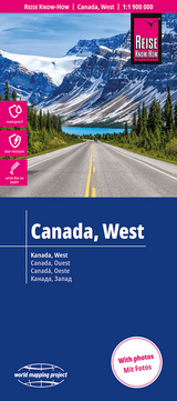 Reise Know-How Landkarte Kanada, West | Canada, West (1:1.900.000) - 
